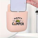 2pcs Camping Wall-Mounted Phone Holder