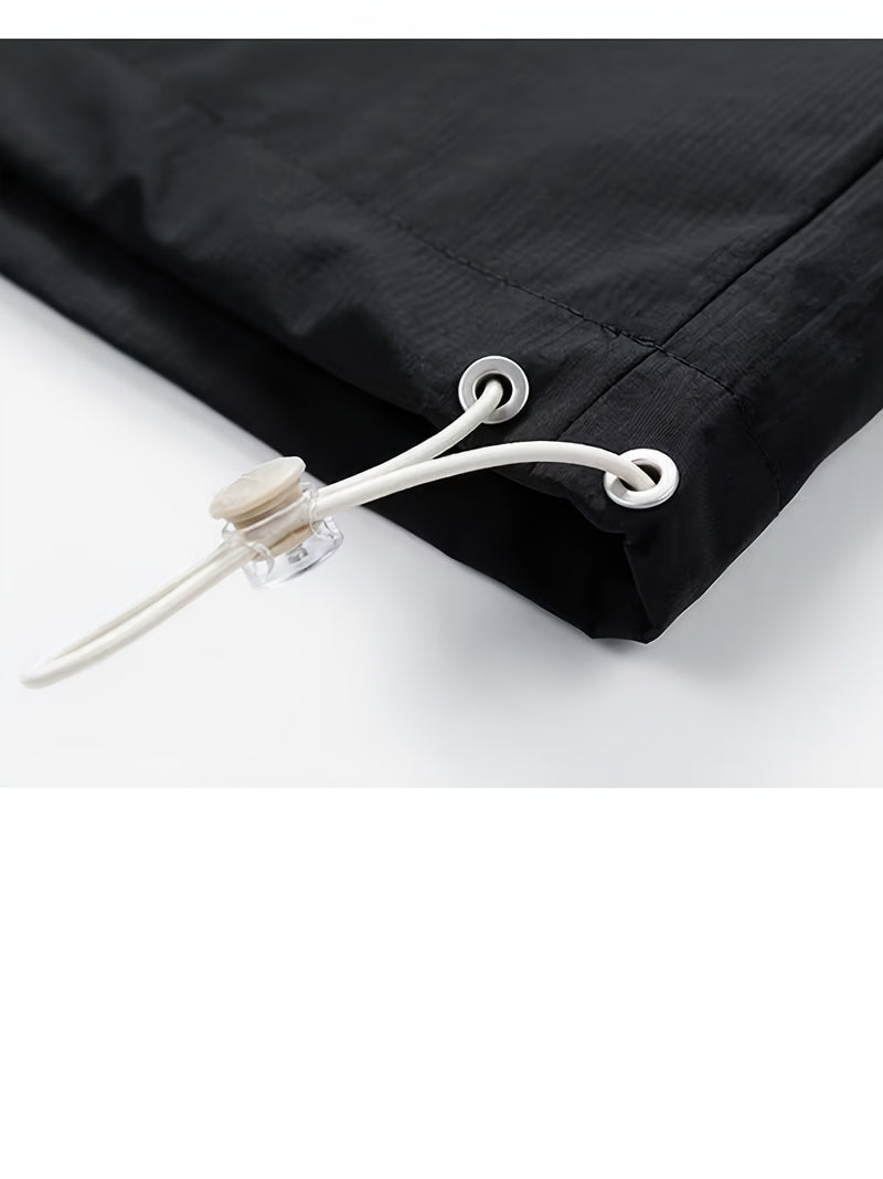 Men's Heavy-Duty Windproof Hooded Jacket