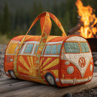 Tote Quilted Embroidery Travel Bag