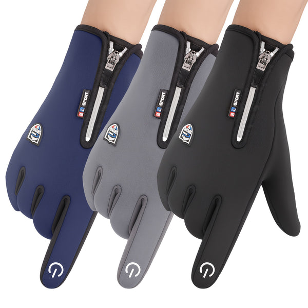 Outdoor Cold, Touch Screen and Windproof Sports Gloves