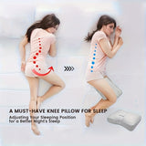 Ergonomic Leg Pillow for Knee, Spine Support