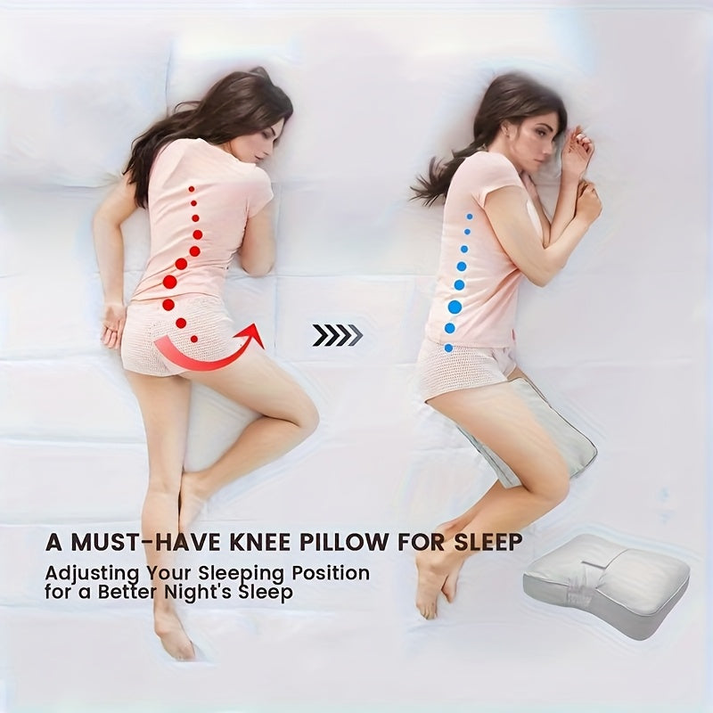 Ergonomic Leg Pillow for Knee, Spine Support