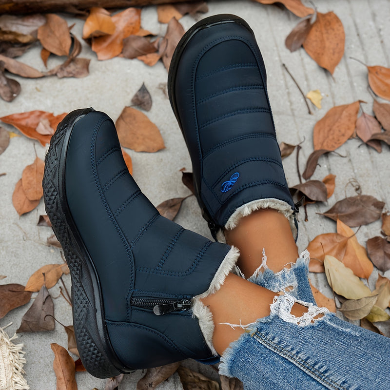 Women's Winter Versatile Plush-Lined Boots