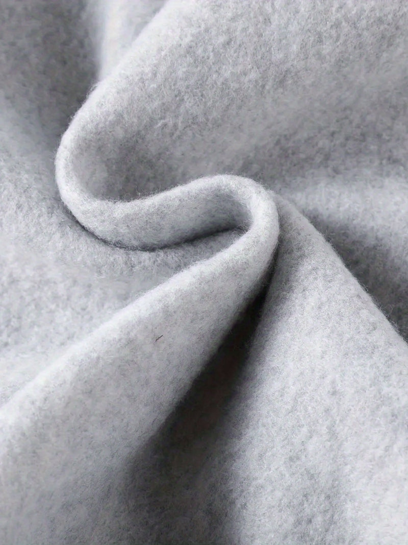 Women's Plus Size Sweatshirt with Dog Graphic