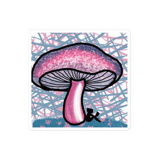Daydream Mushroom Vinyl Sticker