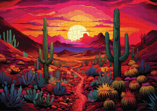 Desert Daze 1000 Piece Jigsaw Puzzle