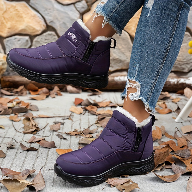 Women's Winter Versatile Plush-Lined Boots