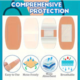 80 Waterproof Flexible Tape Bandages