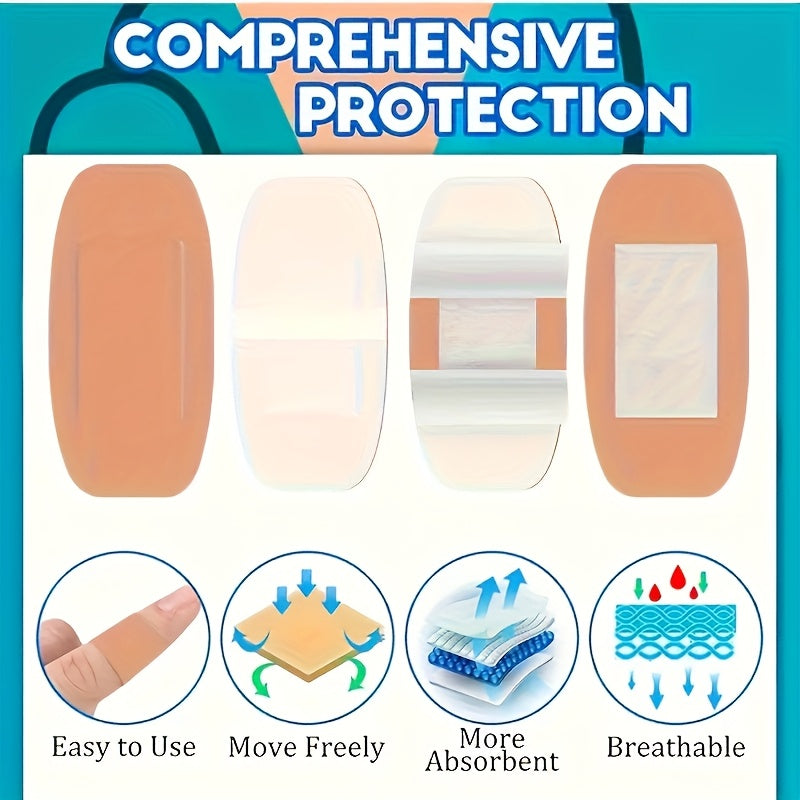 80 Waterproof Flexible Tape Bandages
