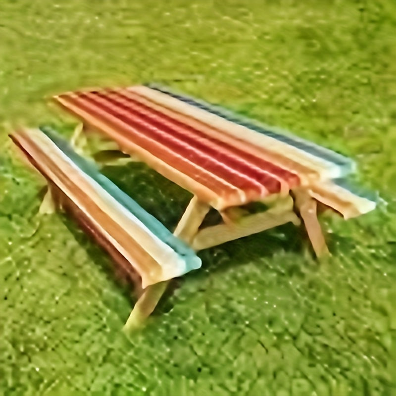 Picnic Waterproof Table Cover with Bench Covers