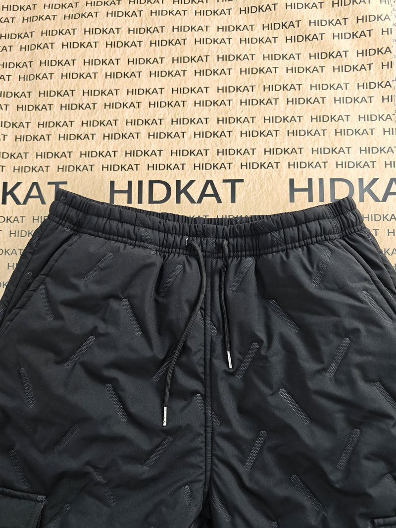 Men's Heavy-Duty Winter Cargo Pants - Thermal Insulated Work Trousers