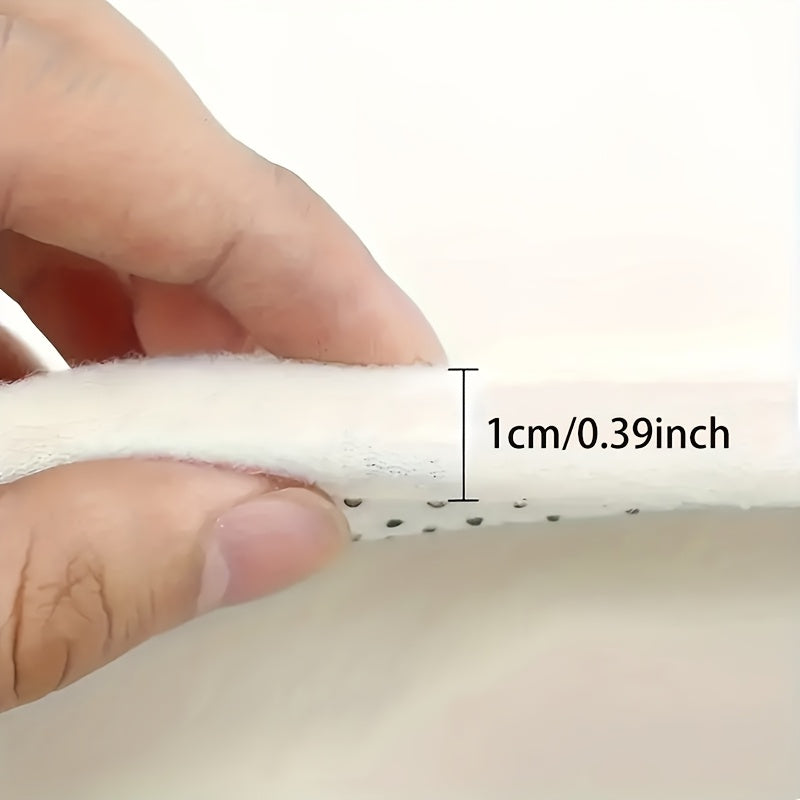 1pc Coastal Beach Themed Washable Polyester Doormat with Starfish Design