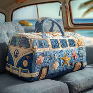 Tote Quilted Embroidery Travel Bag