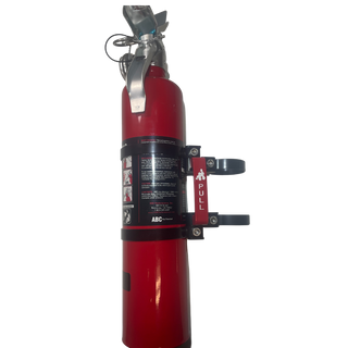 3" Fire Extinguisher Mount W/ Red H3R MaxOut 2.5LB Fire Extinguisher