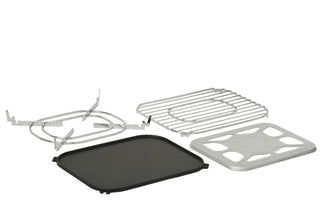 Flame King Multi-Function Portable BBQ Grill Camp Stove