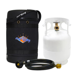 Flame King Propane Gas Hauler Kit 5lb Propane Tank