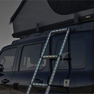 Trailora Altitude Heavy-Duty Hard-Shell Rooftop Tent with Ladder [2-3 Person]