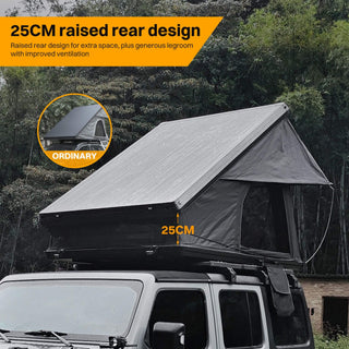 Trailora Altitude Heavy-Duty Hard-Shell Rooftop Tent with Ladder [2-3 Person]