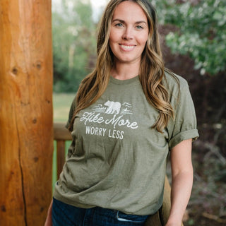 Hike More, Worry Less T-shirt
