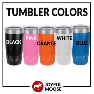 Dog Rescue Tumbler 20 oz Insulated Travel Mug