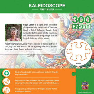 Kaleidoscope Forest Master 300 Piece EZ Grip Jigsaw Puzzle | Masterpieces