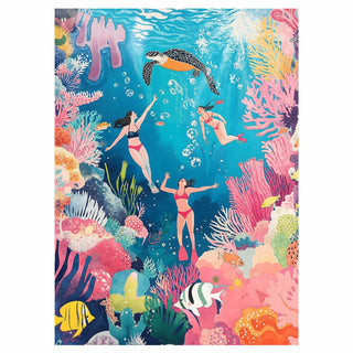 Graphinee 1000pcs Undersea World Jigsaw Puzzle