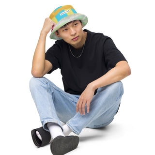 Split Perspective Reversible Bucket Hat