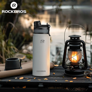 Stainless Steel Insulated Sports Water Bottle with Straw