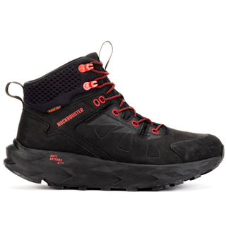 ROCKROOSTER Farmington Black 6 Inch Waterproof Hiking Boots with VIBRAM® Outsole