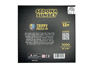 Sedona Sunset 1000 Piece Jigsaw Puzzle